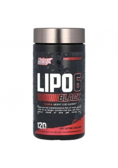 Lipo-6 Black INTL 120 капс EU (Nutrex)