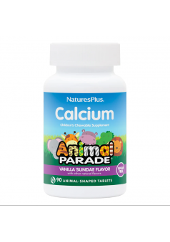 Кальций для детей Animal Parade Calcium Children's Chewable Sugar-Free Supplement 90 жев.табл (Natures Plus)