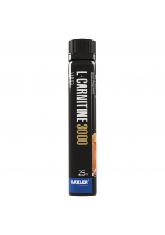 L-карнитин суперконцентрированная формула L-Carnitine 3000 - 1 АМПУЛА 25 мл (Maxler)