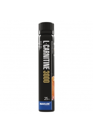 L-карнитин L-Carnitine 3000 - 1 АМПУЛА 25 мл супер концентрированная формула (Maxler)