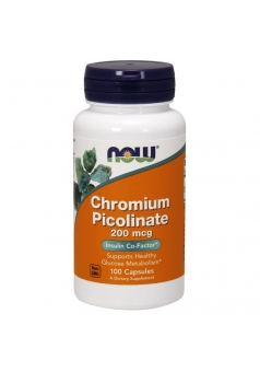 Chromium Picolinate 200 мкг 100 капс (NOW)