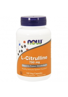L-Citrulline 750 мг 180 капс (NOW)