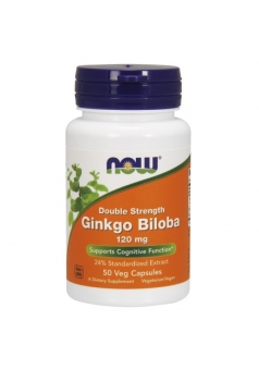 Ginkgo Biloba 120 мг 50 капс (NOW)