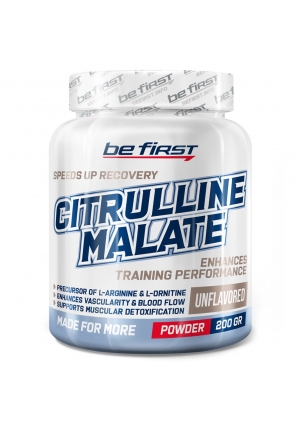 Цитруллина малат Повышает выносливость Citrulline Malate Powder 200 гр (Be First)