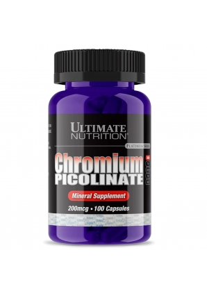 Chromium Picolinate 200 мкг 100 капс (Ultimate Nutrition)