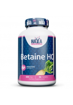 Betaine HCL 650мг 90 табл (Haya Labs)