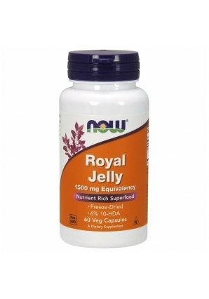 Royal Jelly 1500 мг 60 капс (NOW)
