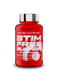 Жиросжигатель без кофеина в капсулах Stim Free Burner 90 капс (Scitec Nutrition)
