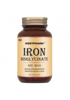 Железо является важнейшим элементом Iron Bisglycinate 25 мг 60 капс (WestPharm)