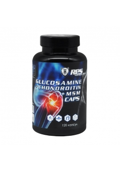 Для суставов и связок Glucosamine + Chondroitin + MSM 120 капс (RPS Nutrition)