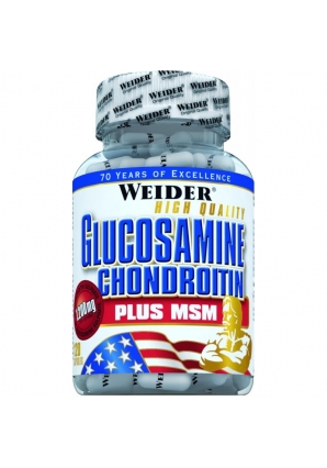Glucosamine + Chondroitin plus MSM 120 капс (Weider)