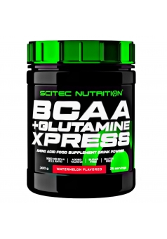 BCAA аминокислоты Глютамин BCAA + Glutamine Xpress 300 гр (Scitec Nutrition)