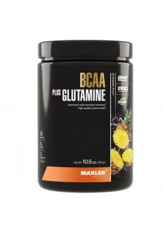 БЦАА + Глютамин Набор мышечной массы BCAA + Glutamine 300 гр USA (Maxler)