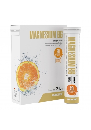 Магний и витамин В6 Magnesium B6 20 шип.табл 3 шт (Maxler)