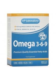 Omega 3-6-9 60 капс (VPLab Nutrition)