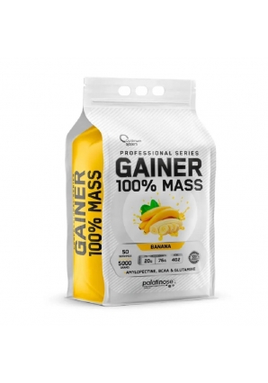 Высококачественный мультикомпонентный гейнер 100% Mass Gainer 5000 гр (Optimum System)