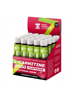 L Carnitine жидкий с кофеином Л Карнитин 2000 20 амп (Спортивные технологии)