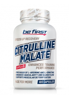 Цитруллина малат Повышает выносливость Citrulline Malate Capsules 120 капс (Be First)