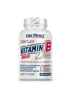 Витамины группы Б на каждый день Vitamin B-complex Daily 90 капс (Be First)