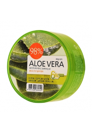 Гель для тела успокаивающий Aloe Vera Moisture Real Soothing Gel 300 мл (Welcos)