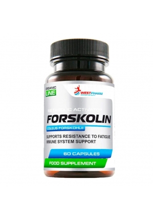 Форсколин Жиросжигатель Forskolin 450 мг 60 капс (WestPharm)