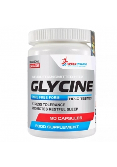 Глицин в капсулах Glycine 500 мг 90 капс (WestPharm)