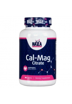 Кальций Магний цитрат Cal-Mag Citrate 90 табл (Haya Labs)