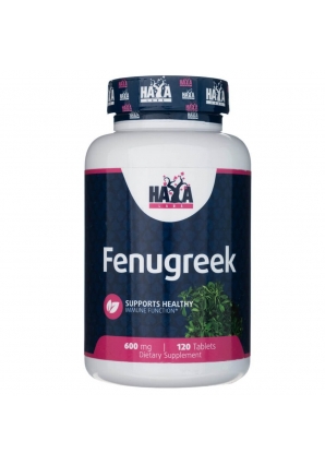 Экстракт семян пажитника Fenugreek 600 мг 120 табл (Haya Labs)