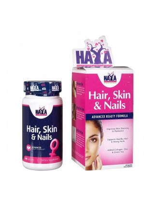 Витамины для кожи, волос и ногтей Hair, Skin and Nails 60 капс (Haya Labs)