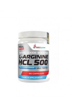 L-Arginine HCL 500 - 90 капс (WestPharm)