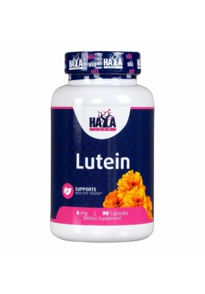 Лютеин Улучшает остроту зрения и светочувствительность Lutein 6 мг 90 капс (Haya Labs)