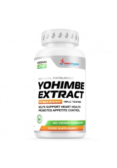 Тестостероновый бустер Vegan Line Yohimbe Extract 50 мг 60 капс (WestPharm)