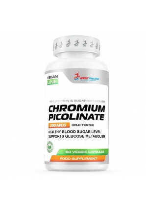 Vegan Line Chromium Picolinate 200 мг 60 капс (WestPharm)