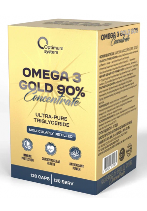 Gold Series Omega 3 90% 120 капс (Optimum System)