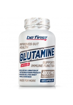 Глютамин Поддержка иммунной системы Glutamine Capsules 120 капс (Be First)