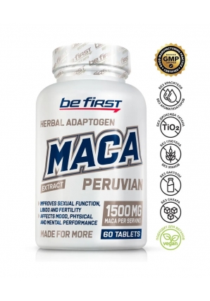 Экстракт корня Маки Увеличивает жизненную энергию MACA Peruvian 60 табл (Be First)