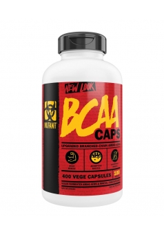 БЦАА аминокислоты с электролитами для быстрого восстановления BCAA 400 капс (Mutant)
