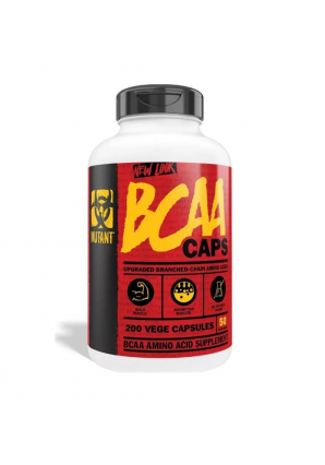 BCAA 200 капс (Mutant)