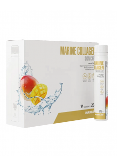Морской Коллаген с Гиалуроновой кислотой и витамин Ц  Marine Collagen Skin Care 14 амп 25 мл (Maxler)
