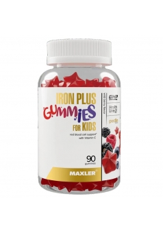 Железо для детей Iron Plus Gummies 90 жев.табл (Maxler)