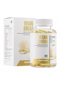 Веган Омега Vegan Omega 3-6-9 60 капс (Maxler)