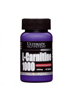 L-carnitine 1000 30 табл. (Ultimate Nutrition)