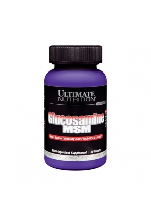 Glucosamine & MSM 60 табл. (Ultimate Nutrition)