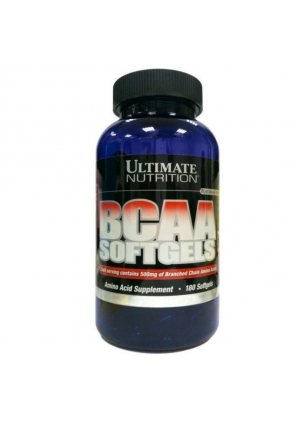 BCAA Softgels 180 гель-капс (Ultimate Nutrition)