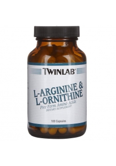 L-Arginine & L-Ornithine 100 капс (Twinlab)
