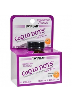 CoQ10 Dots 30 мг 60 таб (Twinlab)