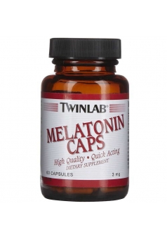 Melatonin 3 мг 60 капс (Twinlab)