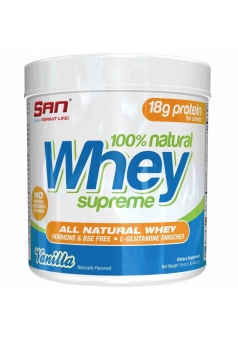 100% Natural Whey Supreme 450 гр 1lb (SAN)