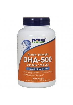DHA 500 мг 180 капс (NOW)