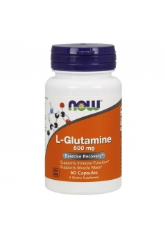 L-Glutamine 500 мг 60 капс (NOW)